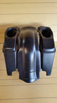 4 INCH SADDLEBAGS,LIDS AND REAR FENDER INCLUDED FOR HARLEY DAVIDSON 94-2013