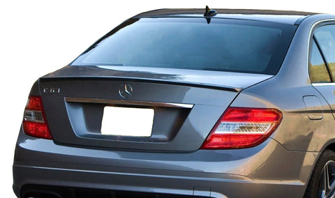PAINTED LISTED COLORS FOR MERCEDES BENZ C CLASS 4-DR LIP REAR SPOILER W204 2008-2015