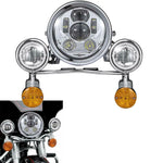 LED Headlight Passing Turn Signals Set Fit for Suzuki Boulevard C109R C50 C90