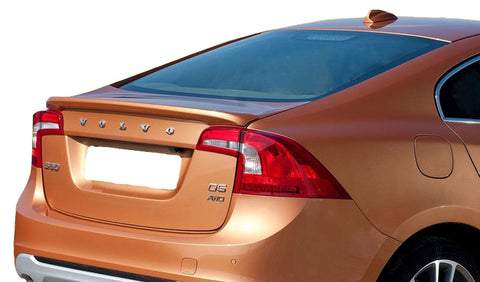 PAINTED LISTED COLORS FACTORY STYLE SPOILER FOR A VOLVO S60 2011-2018