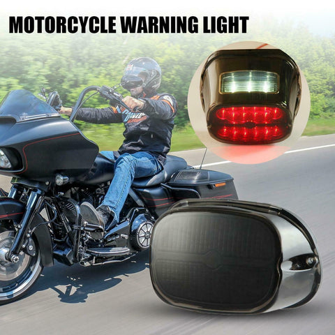 Smoke LED Tail Brake Rear Light For Harley Davidson CVO Dyna Fat Bob FXDFSE