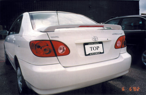 UNPAINTED FACTORY STYLE SPOILER FOR A TOYOTA COROLLA 2003-2008