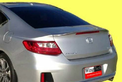 Fits: Honda Accord 2-Door 2013-2017 Primer Factory Style Rear Spoiler W/Light