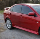 PAINTED ANY COLOR 2-POST REAR SPOILER FOR 2008-2018 MITSUBISHI LANCER
