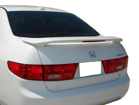 PAINTED LISTED COLORS FACTORY STYLE SPOILER FOR A HONDA ACCORD 4-DOOR 2003-2005