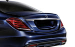 PAINTED FACTORY STYLE SPOILER FOR A MERCEDES BENZ S-CLASS 4-DR 2014-2020