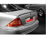 Fits: Mercedes S-Class 1999-2006 Factory Style Rear Lip Spoiler Primer Finish