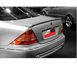 Fits: Mercedes S-Class 1999-2006 Factory Style Rear Lip Spoiler Primer Finish