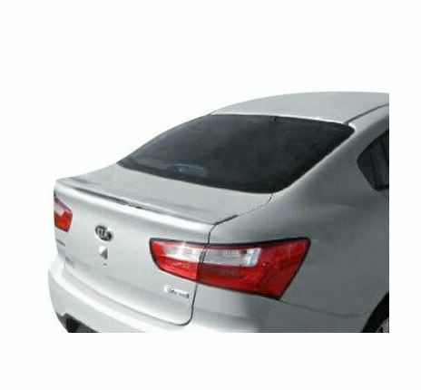 For Kia Rio 4-DR 2012-2017 Factory Flush Mount Rear Spoiler W/LED Primer Finish