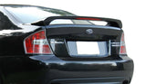 PAINTED LISTED COLORS FACTORY STYLE SPOILER FOR A SUBARU LEGACY 2005-2009
