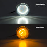 2X Smoke Lens Turn Signal LED BULLET Blinker Indicator Light for Harley-Davidson