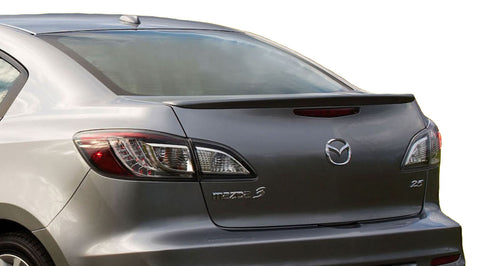 UNPAINTED FACTORY STYLE LIP SPOILER FOR A MAZDA 3 2010-2013