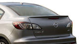 PAINTED ALL COLORS FACTORY STYLE LIP SPOILER FOR A MAZDA 3 2010-2013