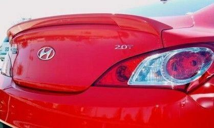 Fits: Hyundai Genesis Coupe 2010+ Painted Factory Lip Mount Rear Spoiler