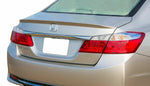 UNPAINTED FLUSH MOUNT FACTORY STYLE SPOILER FOR A HONDA ACCORD 4-DOOR 2013-2017