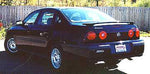 PAINTED FOR LINCOLN LS CUSTOM STYLE SPOILER 2003-2006