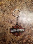 Key Chain Harley Silicone Logo