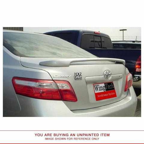 Unpainted FRP Spoiler NO LIGHT for TOYOTA CAMRY 2007-2011 POST Pre-Drilled