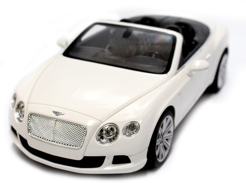 1:12 RC Bentley Continental GT Convertible (White)