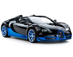 1:14 RC Bugatti Veyron Grand Sport Vitesse Car (Black/Blue)