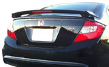 UNPAINTED SPOILER FOR A HONDA CIVIC 4-DOOR 2-POST FACTORY SPOILER 2012-2015