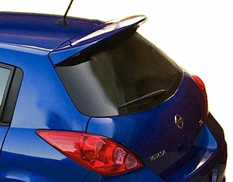 UNPAINTED SPOILER FOR A NISSAN VERSA HATCHBACK FACTORY STYLE SPOILER 2007-2013