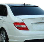 UNPAINTED FOR MERCEDES BENZ C-CLASS 4-DOOR SEDAN ROOF SPOILER W204 2008-2014