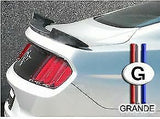 Fits: Ford Mustang 2015+ "GRANDE" Painted Custom Rear Spoiler