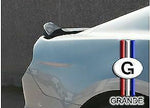 Fits: Ford Mustang 2015+ "GRANDE" Painted Custom Rear Spoiler