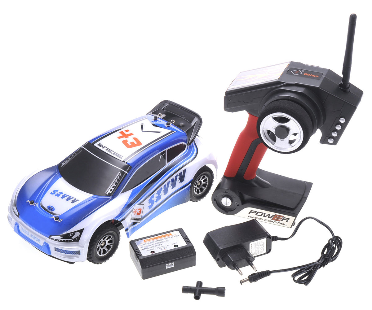 1:18 RC 2.4Gh 4WD Remote Control Rally Car (Blue) – Limbotics ...