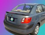 PAINTED SPOILER FOR A KIA RIO 4-DOOR 2006-2011 CUSTOM STYLE