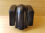 SOFTAIL 4¨STRETCHED SADDLEBAGS-LIDS AND REAR OVERLAY FENDER FOR HARLEY DAVIDSON