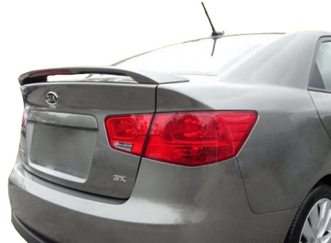 PAINTED SPOILER FOR A KIA FORTE 4-DOOR 2010-2013