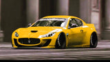 Front Spoiler diffuser FRP Front Lip for Maserati GranTurismo 08-17