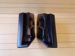 HARLEY DAVIDSON 4" EXTENDED SADDLEBAGS WITH NO EXHAUST CUT OUT TOURING BAGGER