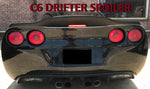 UNPAINTED FOR 2005-2013 CHEVROLET CORVETTE C6 DRIFTER Style Rear Spoiler Wing