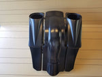 HARLEY DAVIDSON 6"DOWN 9"BACK EXTENDED BAGS/FENDER WITH 8X8 LIDS TOURING 97-2008