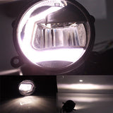 Universal 3.5" Glass 16W 6000K LED Daytime Running DRL/Fog Lights Driving Lamps