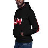 CUSTOM INITIAL BIKER FOR LIFE Unisex Hoodie