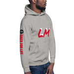 CUSTOM INITIAL BIKER FOR LIFE Unisex Hoodie