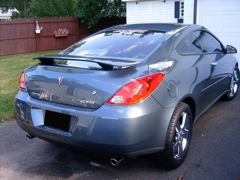 Painted Factory Style Spoiler NO LIGHT for PONTIAC G6 COUPE HAMMERHEAD 2005-2010