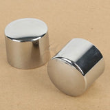Chrome Front Axle Nut Cover Bolt For Harley Touring Softail Road King FLTR FLHT FLHRC Electra Tr Glide Sportster