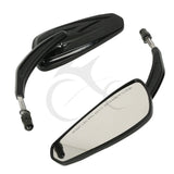 8MM Rear View Mirrors For Harley Sportster Softail Road King Glide XL1200C N FLSTFB FXDF FLSTF FLHYUC FLTRX Fat Boy Special