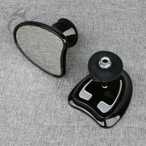 10mm Batwing Fairing Rear Side Mirror For Harley Touring Street Electra Glide Ultra Limited FLHTCU FLHX FLHTK and Tri Models
