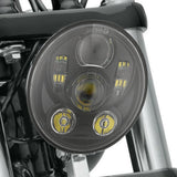 5.75" 45W Projector LED Headlight For Harley Davidson Motorcycle