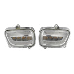 Motorcycle Front LED Turn Signals light For Honda F6B 13-17 Goldwing GL1800 2001-2017 2002 2003 2004 2005 2016 2015 Pair