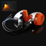 Motorcycle Chrome Rear Turn Signal Light For HONDA Shasow 400 750 VT750 2004-2007 motorbike accessories