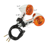 10mm Universal Turn Signals Indicator Light For Harley Dyna Softail Sportster Chopper Bobber SUZUKI Boulevard M109R VRZ1800