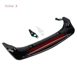 Motorcycle ABS Trunk Spoiler LED Red Rear Brake Light For Honda Goldwing GL1800 01-17 15  motorbike accessories