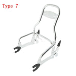 Motorcycle Motorbike 12" Backrest Sissy Bar and Pad Luggage Rack For Indian Chief Classic Vintage 14-18 Springfield Dark Horse